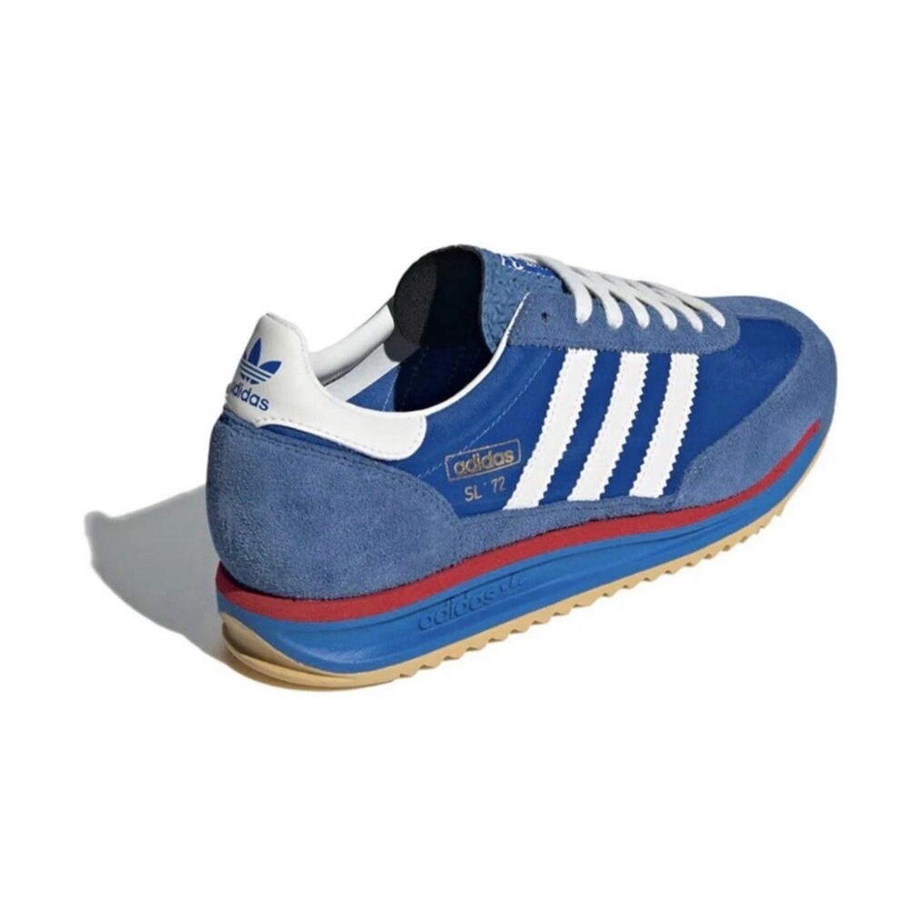 Adidas Originals SL 72 RS Blue White Shoes Sneakers Low Athletic IG2132 MEN 6-13 - Picture 4 of 6
